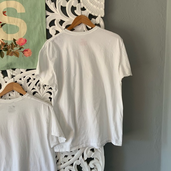 Hanes  | lot of 2 basic crew neck t shirts size Large - Picture 8 of 11